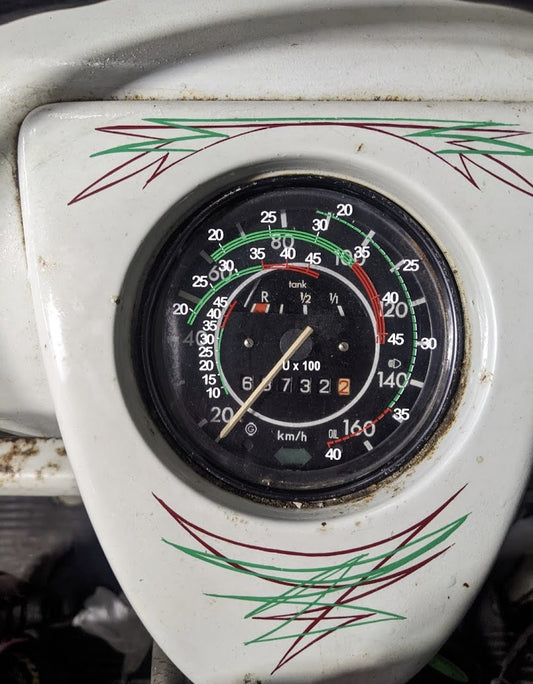 100465 - Speedo RPM Sticker