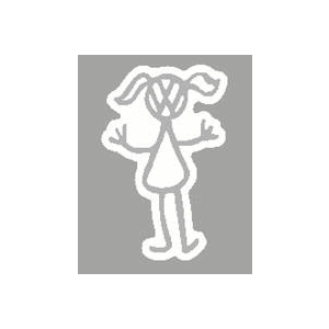 100157 - VW Stick Girl - Small