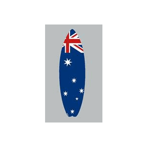 100410 - Flag Surfboard