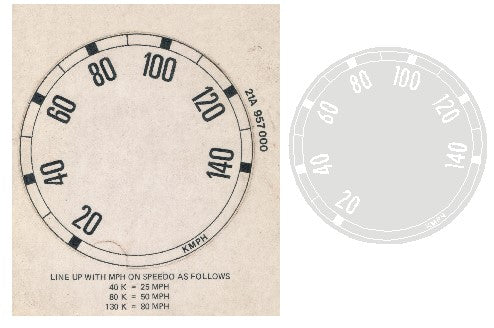 100454 - Speedo A Sticker