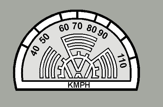 100456 - Speedo C Sticker